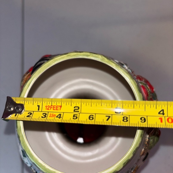 Festive Red and White Snowman Candle Top and Plate - Picture 6 of 11